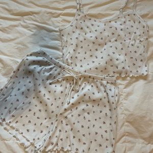 Hollister Gilly Hicks pajama set | Womens floral pajama set